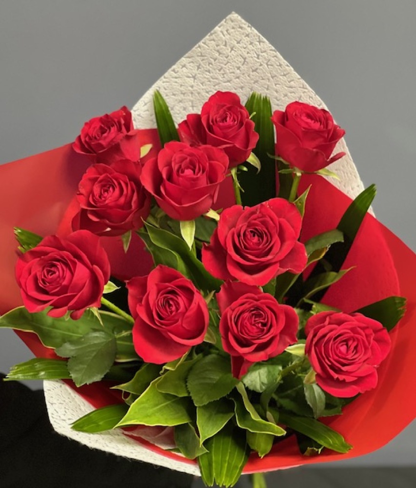 Red Roses in Store Collection Only