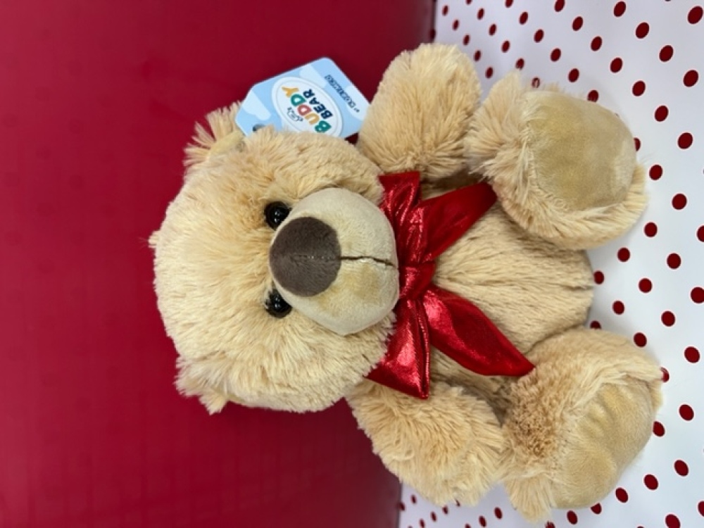 My Buddy Bear with Red Bow Tie