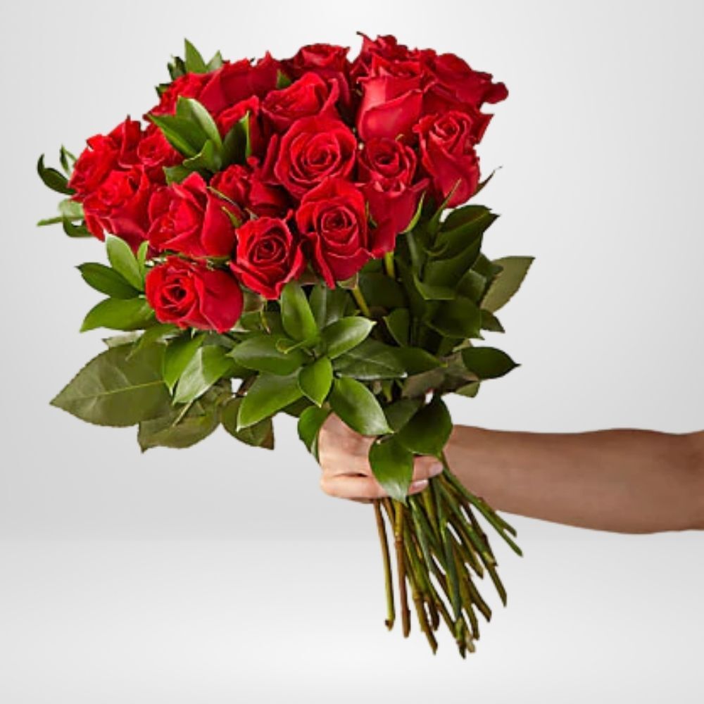 Red Roses In Store Collection only